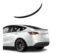 Lucido Nero Spoiler Posteriore per Tesla Modello Y Alettone Labbro ABS Materiale