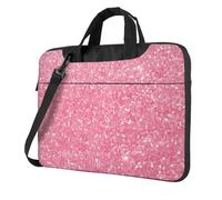 Lucido Rosa Glitter Scintille Laptop Bag Laptop Case 15.6 Pollice Borse Del Computer Imbottito Della Copertura Del Manicotto Per Le