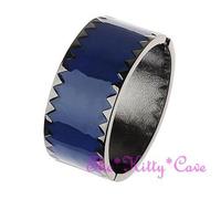 Lucido Smalto Chiusura a Scatto Ovale Zigzag Passamano Etnico Navajo Aspetto