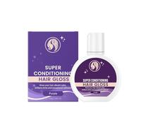 Lucido super nutriente per capelli castani o rossi, balsamo per capelli tonifica il colore dei capelli, rinforzante e arricciato, rinforza il colore, idrata e nutre la lucentezza dei capelli