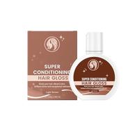 Lucido super nutriente per capelli castani o rossi, balsamo per capelli tonifica il colore dei capelli, rinforzante e arricciato, rinforza il colore, idrata e nutre la lucentezza dei capelli