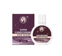 Lucido super nutriente per capelli castani o rossi, balsamo per capelli tonifica il colore dei capelli, rinforzante e arricciato, rinforza il colore, idrata e nutre la lucentezza dei capelli