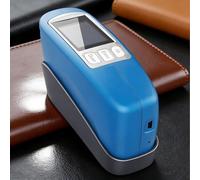 Lucidometro portatile per test di lucentezza superficiale su vernice, plastica e ceramica, con archiviazione dati e supporto software per test rapidi e gestione dati in loco