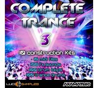Lucidsamples Drum Kit Pack- Complete Trance Vol. 3, 318 WAV & AIFF Samples per Produzione Musicale