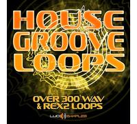 Lucidsamples Percussion Pack- House Groove Loops, WAV & REX2 Samples per Produzione Musicale