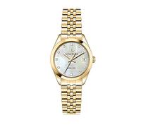 LUCIEN ROCHAT MADAME Orologio Donna Tempo e data in Acciaio, PVD Oro, Diamanti - R0453114509