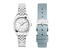 LUCIEN ROCHAT Orologio Donna in Acciaio, Tempo e Data, Analogico, 32 mm, Collezione MADAME, Special Pack - R0453114525