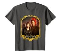 Lucifer Morningstar And Detective Decker Maglietta, Bambini, Asfalto, 4 Anni