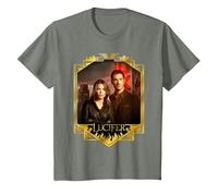 Lucifer Morningstar And Detective Decker Maglietta, Bambini, Verde Militare mélange, 2 Anni