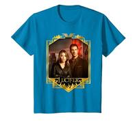 Lucifer Morningstar And Detective Decker Maglietta, Bambini, Zaffiro, 4 Anni