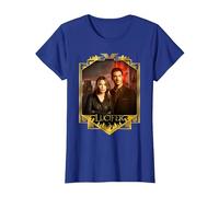 Lucifer Morningstar And Detective Decker Maglietta, Donna, Blu Reale, 3XL