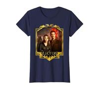 Lucifer Morningstar And Detective Decker Maglietta, Donna, Navy, 3XL