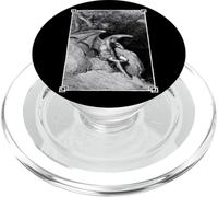 Lucifero Portatore di Luce Satanico Occulto Caduto Angelo Grungy Art PopSockets PopGrip per MagSafe