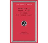 Lucilius Remains of Old Latin, Volume III (Copertina rigida)