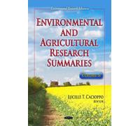 Lucille T Cacio Environmental & Agricultural Research Summar (Copertina rigida)
