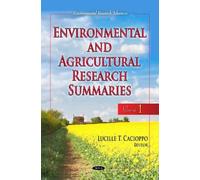Lucille T Cacio Environmental & Agricultural Research Summar (Copertina rigida)