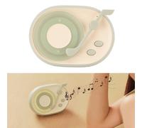 Lucina Notturna con Altoparlante Verde e Batteria da 1200mAh, Lampada d'Ambiente per Camera da Letto