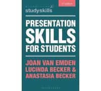 Lucinda Becker Anastasia Becker Joan van Presentation Skills for St (Tascabile)
