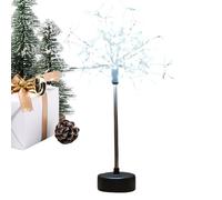 Lucine - Lampada da tavolo a fiori | a ramo - Luce floreale a LED di Natale con luce bianca calda, alimentata a batteria o tramite USB, perfetta per feste di arredamento domestico e decorazioni f