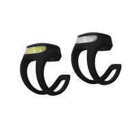 Knog Frog Usb Twinpack Light Set Argento 40 / 20 Lumens