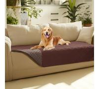 luciphia Copridivano per Cani Impermeabile, Coperta per Cani 100% Impermeabile con Punti Antiscivolo Tappetino Protezione per Mobili Bambini Cane Gatti Lavaggio in Lavatrice Marrone 76_x_178cm