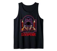 Lucipurr Cat Conjuring Sarcastic Retro Funny Adult Humor Canotta