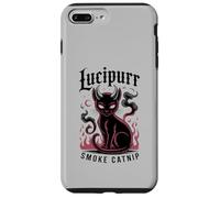 Lucipurr Cat Smoke Catnip Horror Movie Wizard My Meowdy Custodia per iPhone 7 Plus/8 Plus