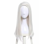 Lucius Malfoy - Parrucca lunga e liscia, per cosplay, Halloween, festa di Halloween