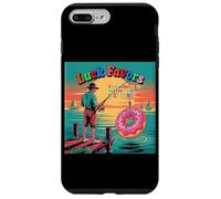 Luck favors the angler with the last donut Custodia per iPhone 7 Plus/8 Plus