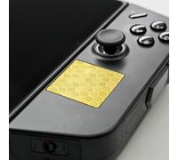 Luck&Link Touchpad Protector per Legion Go, Touch Pads Protettivo Skin Texture Sticker per Legion Go Touch Trackpad, High End Textured Skin (nido d'ape-oro)