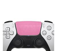 Luck&Link Touchpad Protector Stickers PS5,Touch Pad e Pulsanti Posteriori Adesivo Protettivo della Texture della Pelle per PS5 Dualsense/Edge Touch Trackpad (PS5DualSense(2pcs), Nido d'Ape-Rosa)