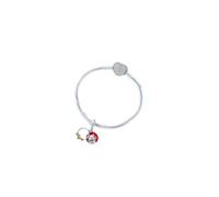 Luck Trader Ciondolo portafortuna in argento Sterling a forma di moneta cinese Maneki Neko che invoca il gatto, regalo per il capodanno cinese, adatto alla maggior parte dei braccialetti con charm