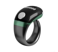 LUCKCDUO Anello di conteggio intelligente, display digitale con connettività Bluetooth per promemoria e contatore di attività, materiale ABS leggero, design compatto per tutto il giorno (verde)