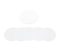LUCKDANO 1.25 Coperture per Realizzare 100 Pellicole per Badge Pellicola Protettiva Trasparente in PVC - e, Adatte per Badge da Cucito e Artigianato Fai-da-te, Magneti da Frigorifero (25MM)