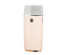 LUCKDANO 18 Ml di Serbatoio D'acqua Grande, Umidificatore Facciale Portatile con per il Trucco Quotidiano, Dopo la Cura del Sole e il Trucco Idratante