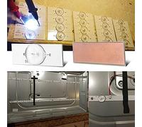 LUCKDANO 20 Perline Lampada SMD 3 V con Filtro per Lenti Ottiche per Riparazione TV LED da 32-65 Pollici - Alta luminosità, Efficienza Energetica, Facile da Installare, Molteplici Opzioni di