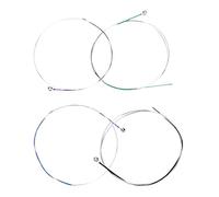 LUCKDANO 4/4 String Violin Acciaio Core Set Full Size 010 014 020 029 Strings Silver Ferite Forti Durevoli a Lungo Durata 22 Pollici