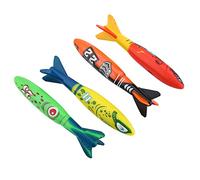 LUCKDANO 4 Giocattoli per Immersioni in Piscina a Forma di Miniera - Divertimento Subacqueo di qualità per Bambini dai 3 Anni in su, Ideali per l'allenamento di Nuoto e la Pratica delle abilità