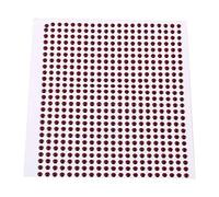 LUCKDANO 500 Pezzi 3mm 4mm 5mm Occhi Esche da Pesca Occhi Adesivi 3D per Legare Mosche per Esche Artificiali Fai da Te Maschere Artigianato con Design Realistico Uso di Acqua Salata (5mm)