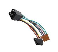 LUCKDANO Adattatore Cablaggio Radio 206 - Kit Audio Stereo per Auto ISO per 106, 206, 306, 307, 405, 406, 607 - Connettore ABS Resistente Facile Installazione