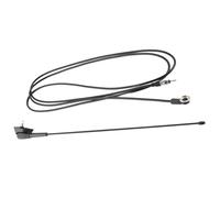 LUCKDANO Antenna dell'Auto, Auto Radio per Sostituzione con Gomma del Cablaggio per per