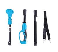 LUCKDANO Asta di Prolunga per Potatrice a Batteria, Testa Rotante a 180° | Compatibile con BL1820-1860 Li-ion, ABS e Lega di Alluminio, Regolabile 3,28-4,92 Piedi, Doppio Blocco di Sicurezza