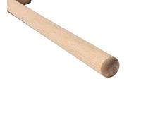 LUCKDANO Batticarne in Legno Martello per Carne in Legno a Due Lati - Batticarne in Resistente con Maglio a Doppia Faccia per Cucinare Bistecche e Manzo - Pratico Strumento da