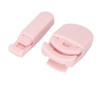 LUCKDANO Bigodini per Ciglia, Bigodino Viaggio per Ciglia Bigolote Crea a Apertura degli Occhi Larghi 2 Pcs Largo Angolo e Strumento di Curling Parziale per a Lungo (Roseo)