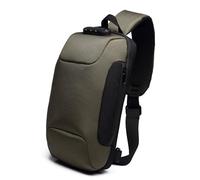 LUCKDANO Borsa Percoli per Donne, Borsa a Tracolla per Uomini Tattico Sacchetto di Fionda per Uomo Oxford Petto di Stoffa Pacco Sacca per Pettinatura a Prova di Ladro da Farfallatta da Farfallatta