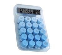 LUCKDANO Calcolatrice Piccola Calcolatrice Meccanica da Tavolo Carina - Display Digitale Chiaro con Pulsanti Grandi per un Facile Utilizzo - da Tavolo di Base Ideale per Studenti e attività