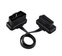 LUCKDANO Cavo di Prolunga OBD2 Adattatore Diagnostico da 16 Pin Maschio a Femmina - 60 Cm Flessibile e Durevole - Compatibile con Gooddriver, ELM327 e Altro (30 cm)
