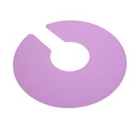 LUCKDANO Collare Taglio Mantella Taglio per Capelli Impermeabile in Silicone con Tecnologia Antiaderente per Uso Domestico e in Salone (PURPLE)