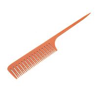 LUCKDANO Coloratura di Pettini di Coda Antistatica Evidenzia Pettine con Denti Sfalsati per Salone e Casa Usi 10.1 X 1.4in 2 Opzioni di Colore (BROWN)