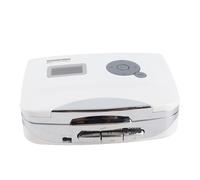 LUCKDANO Converte Facilmente il Nastro a Cassetta. Convertitore di Musica da Cassetta Portatile in MP3 per Ascoltare Musica in movimento. Colore Bianco